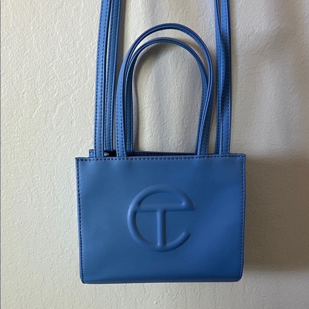 Telfar Mini Bag in Vibrant Blue